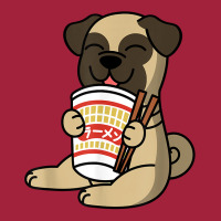 Pug Eating Instant Ramen Noodles Dog T Shirt Basic Youth T-shirt | Artistshot