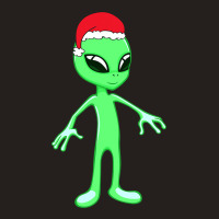 Christmas Funny Alien Santa Hat Xmas Pajama For Bo Tank Top | Artistshot