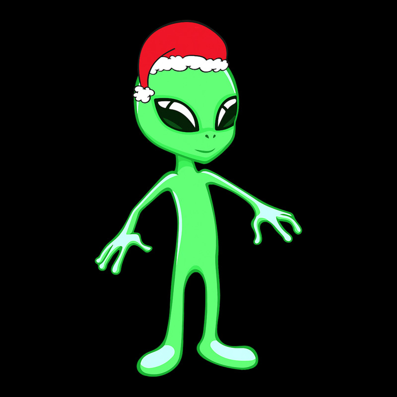 Christmas Funny Alien Santa Hat Xmas Pajama For Bo V-neck Tee | Artistshot