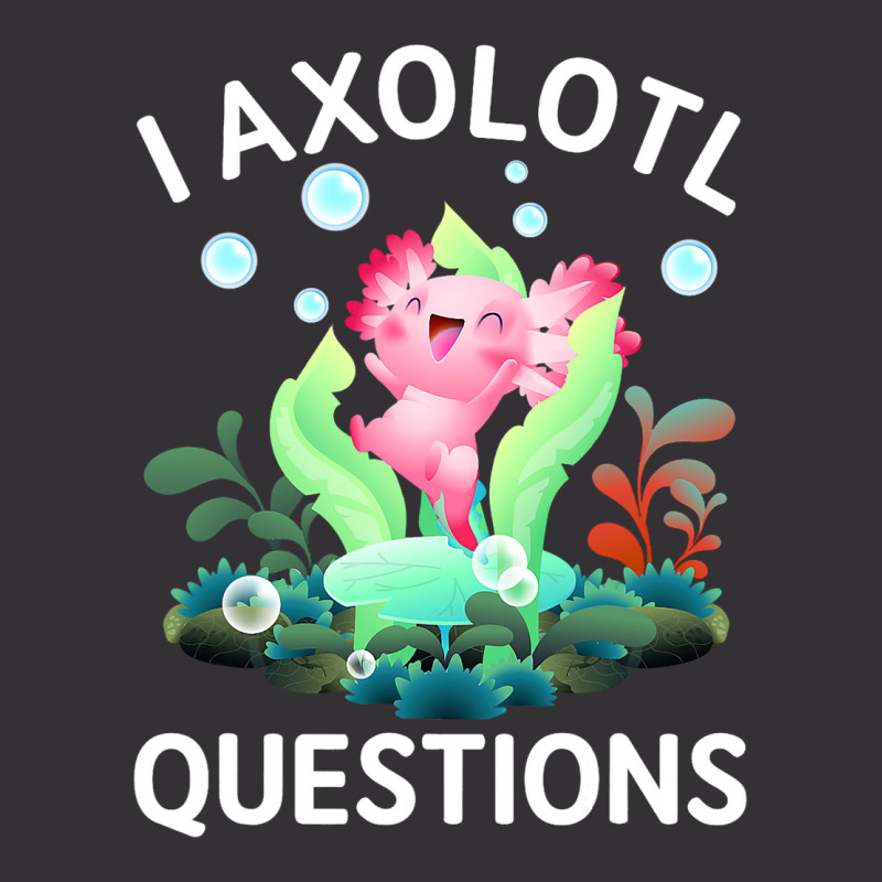 Cute Axolotl Lover Mexican Salamander I Axolotl Qu Vintage Hoodie | Artistshot