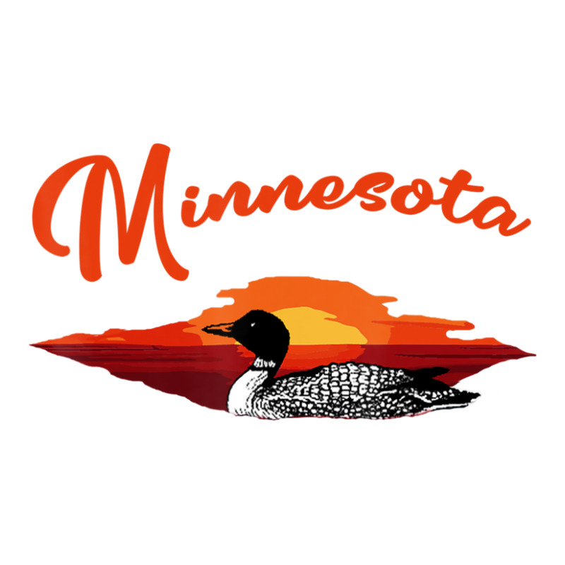 Hot Trend Love Minnesota Loon Sunset On Lake Raglan Crop Top | Artistshot