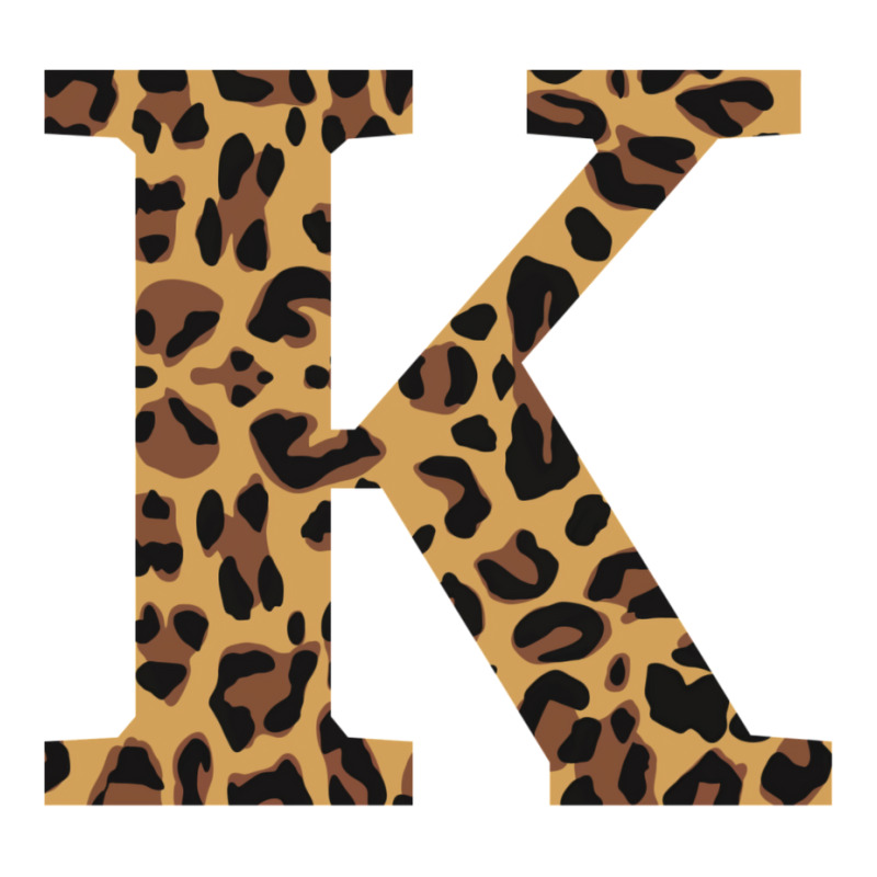 Leopard Print Letter K Raglan Crop Top by michaoguirink | Artistshot