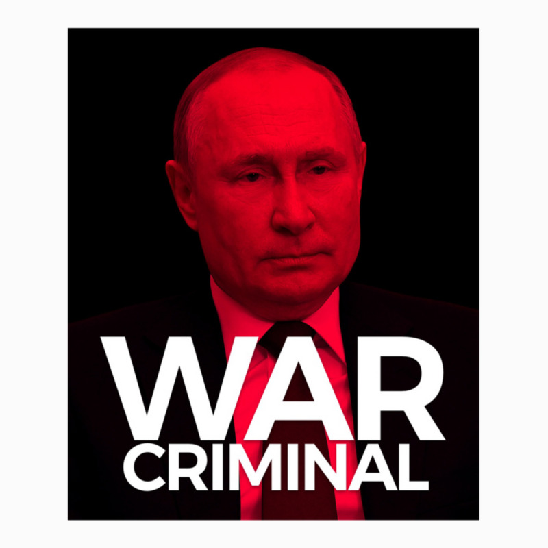 Putin Is A War Criminal Raglan Crop Top by EricArthurMalgren | Artistshot