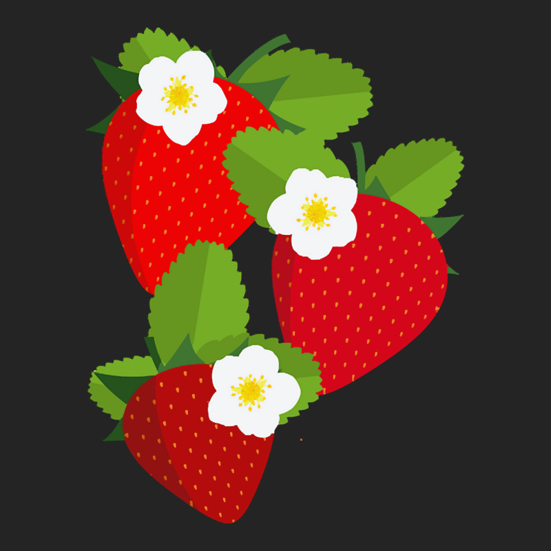 Strawberry T  Shirt Strawberries And Blossoms T  Shirt 3/4 Sleeve Shirt | Artistshot