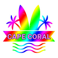 Cape Coral Florida Vacation Island Family Group Raglan Crop Top | Artistshot