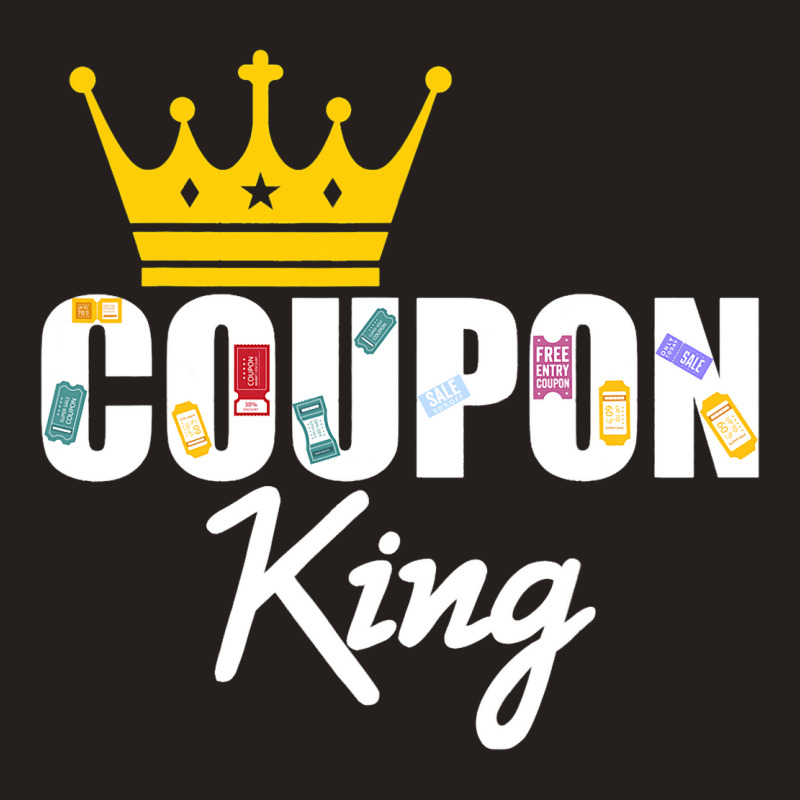 Couponer Couponing Crown Coupon King Tank Top | Artistshot