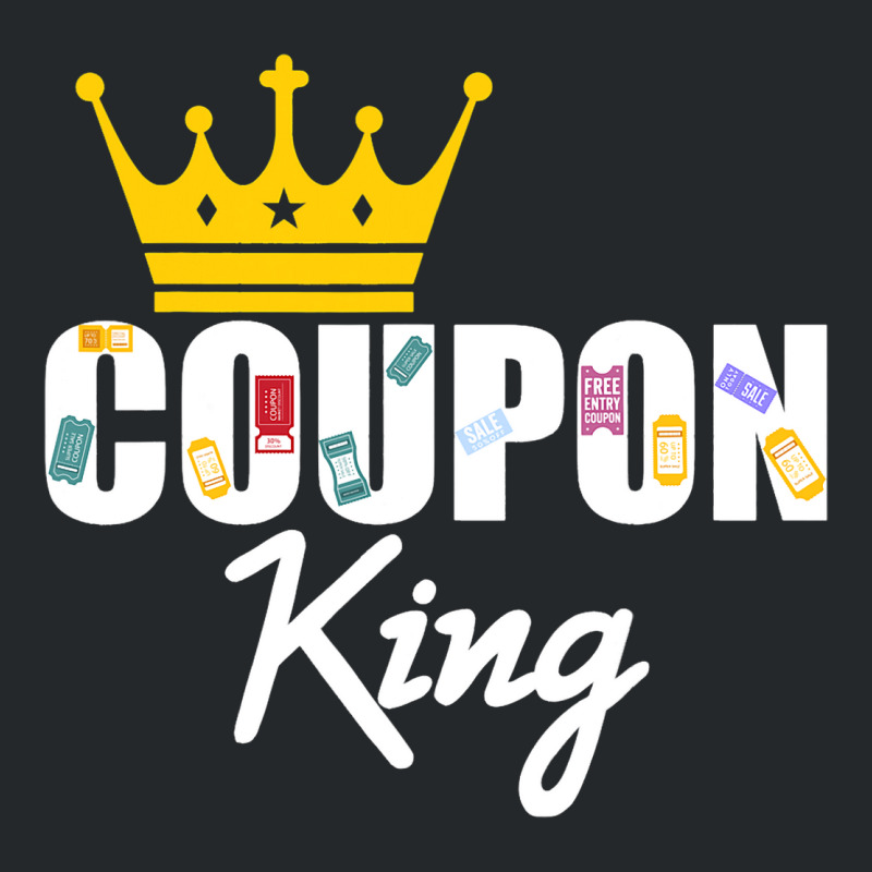 Couponer Couponing Crown Coupon King Crewneck Sweatshirt | Artistshot