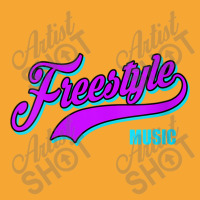 Womens Freestyle Music Retro Script Lettering Love The 80s Gifts Men Basic T-shirt | Artistshot