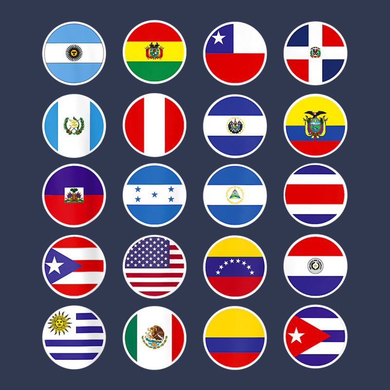 All Latin American Flags Countries Banderas Latinoamerica T Shirt Basic T-shirt by deleonnylorindg | Artistshot