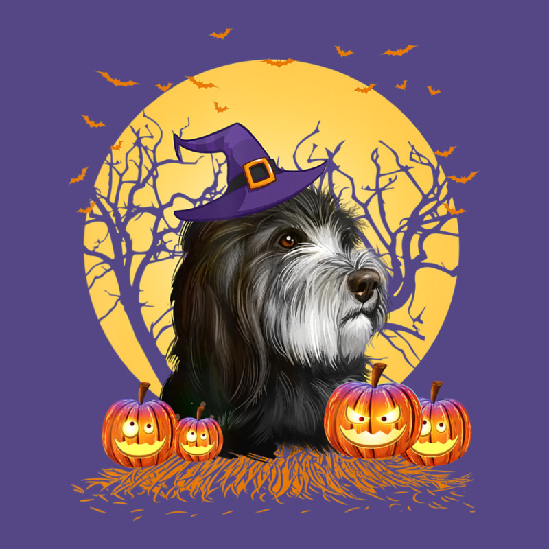 Holiday 365 Halloween Catalan Sheepdog Dog Pumpkin Basic T-shirt by kaeskapper3 | Artistshot