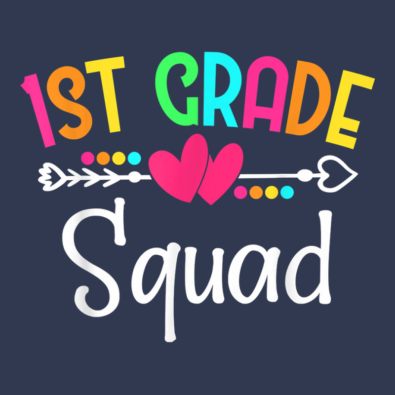 Team 1st First Grade Squad Teacher Student Back To School T Shirt Basic T-shirt | Artistshot