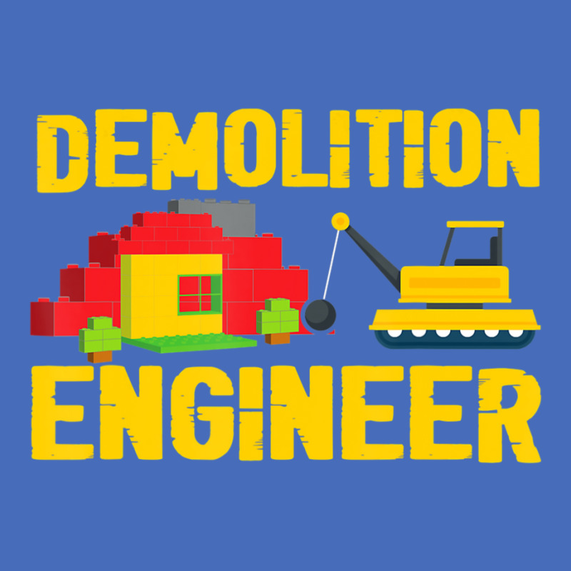 Demolition Engineer Master Builder Building Blocks Bricks Basic T-shirt | Artistshot