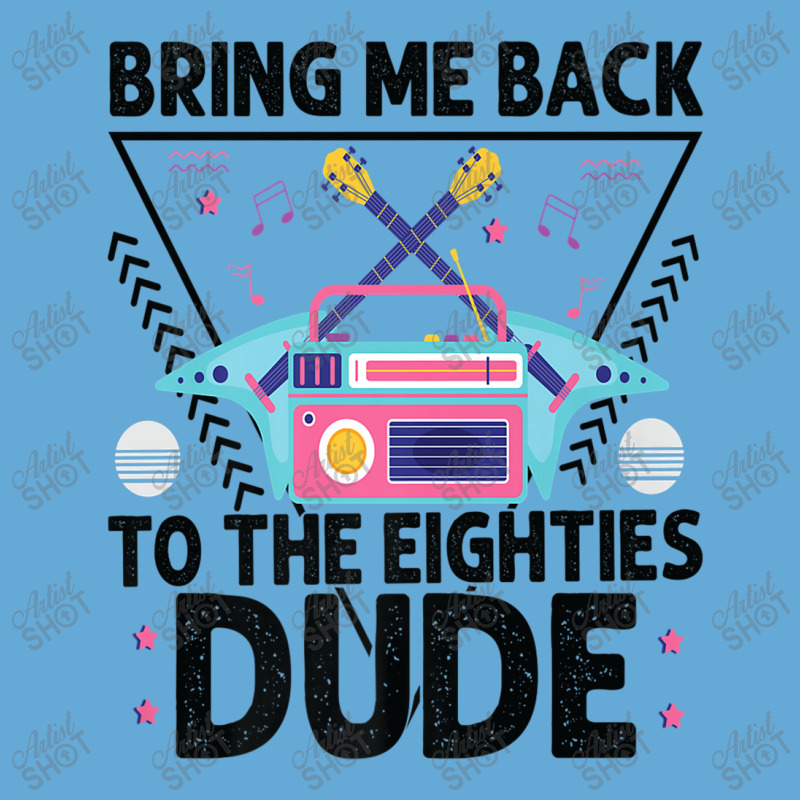 Bring Me Back To The Eighties Dude - Retro 80's Costume Cartoon Charac Basic T-shirt | Artistshot