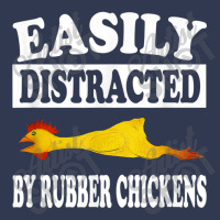 Easily Distracted By Rubber Chickens  Funny Gift Basic T-shirt | Artistshot