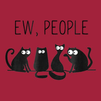 Black Cat Ew People Meow T-shirt Basic T-shirt | Artistshot