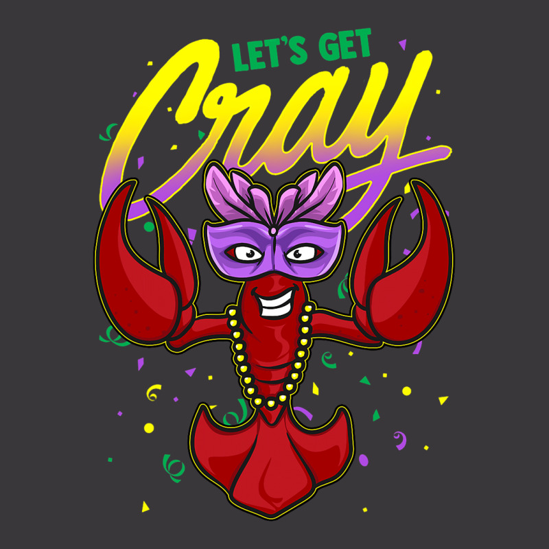 Crawdads Lobster With Parade Mask Funny Mardi Gras Ladies Curvy T-Shirt by DENISEWRIGHT | Artistshot