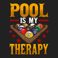 Mens Pool Is My Therapy Billiards Player Snooker T Shirt Basic Youth T-shirt | Artistshot