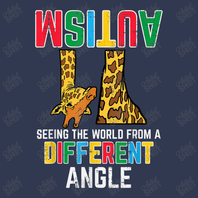 Giraffe Autism Seeing World Different Angle Awareness Kids T Shirt Basic Youth T-shirt by RoyalStore | Artistshot