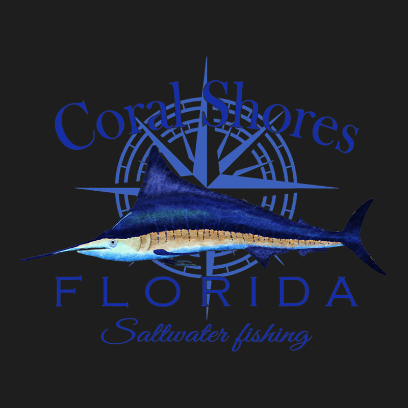 Coral Shores Florida Sailfish Billfish Saltwater F Classic T-shirt by GARYYATES | Artistshot