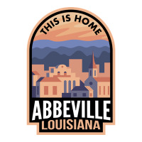 Limited Edition Downtown Abbeville Louisiana This Is Home Raglan Crop Top | Artistshot