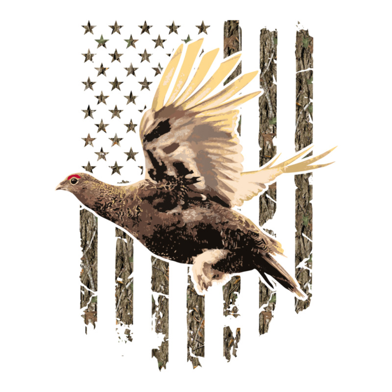 Trending Grouse Hunting Game American Flag Tree Camouflage Hunter Raglan Crop Top by Bostic Walling | Artistshot