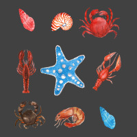 Crustacean Core Aesthetic Crustaceans Crab Lobster Vintage T-shirt | Artistshot