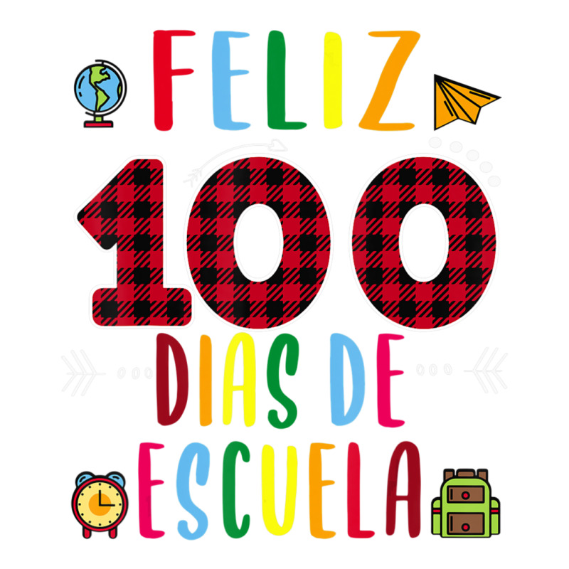 Hot Trend Feliz 100 Dias De La Escuela 100 Days Of School Spanish Raglan Crop Top by Hugo Flowers | Artistshot