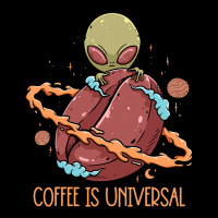 Coffee Is Universal Alien Coffee Bean Planet Coffe Long Sleeve Shirts | Artistshot