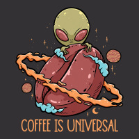 Coffee Is Universal Alien Coffee Bean Planet Coffe Vintage Short | Artistshot