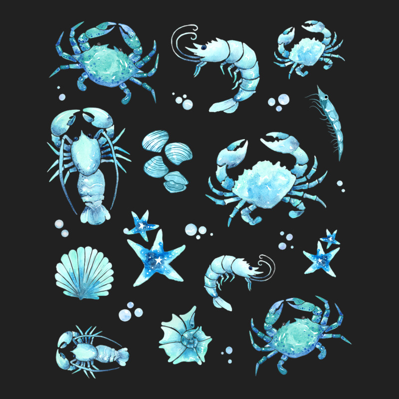 Crustacean Core Aesthetic Crustaceans Crab Lobster Basic T-shirt | Artistshot