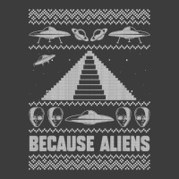 Because Aliens Funny Pyramid Makers Ugly Christmas Men's Polo Shirt | Artistshot