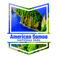 American Samoa National Park Adventure Raglan Crop Top | Artistshot