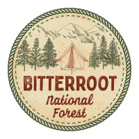 Bitterroot National Forest-ftdgm Raglan Crop Top | Artistshot