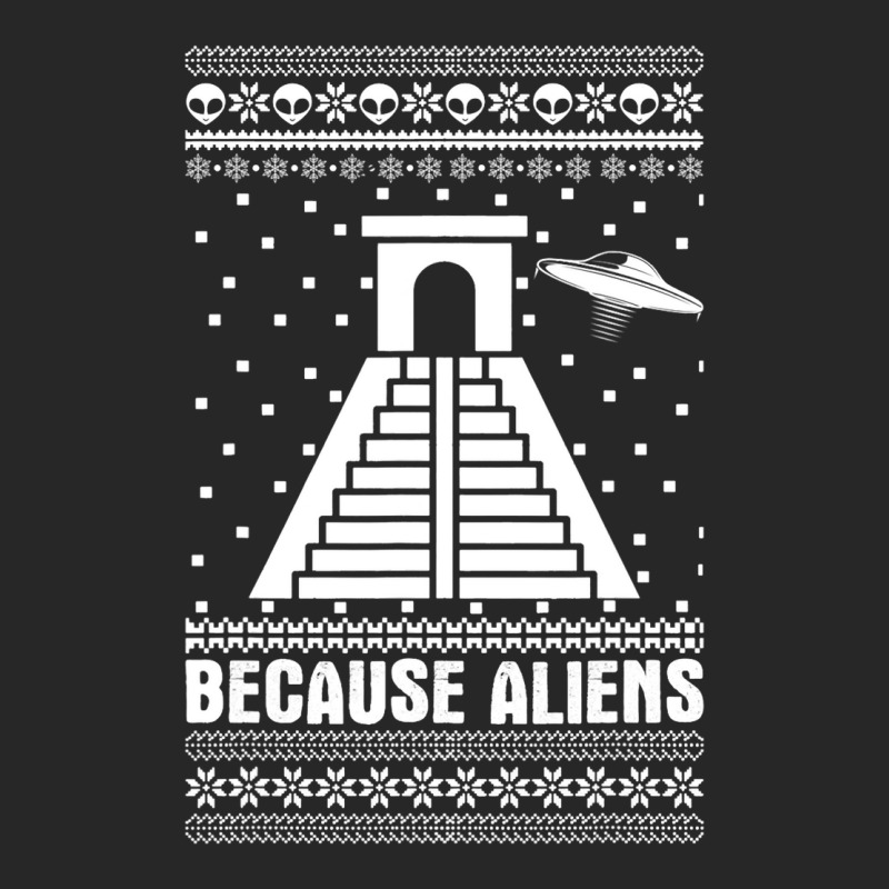 Because Aliens Funny Pyramid Makers Ugly Christmas Men's T-shirt Pajama Set by Upsunshine | Artistshot