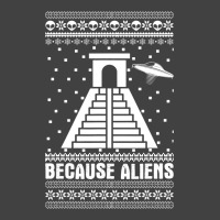 Because Aliens Funny Pyramid Makers Ugly Christmas Vintage T-shirt | Artistshot