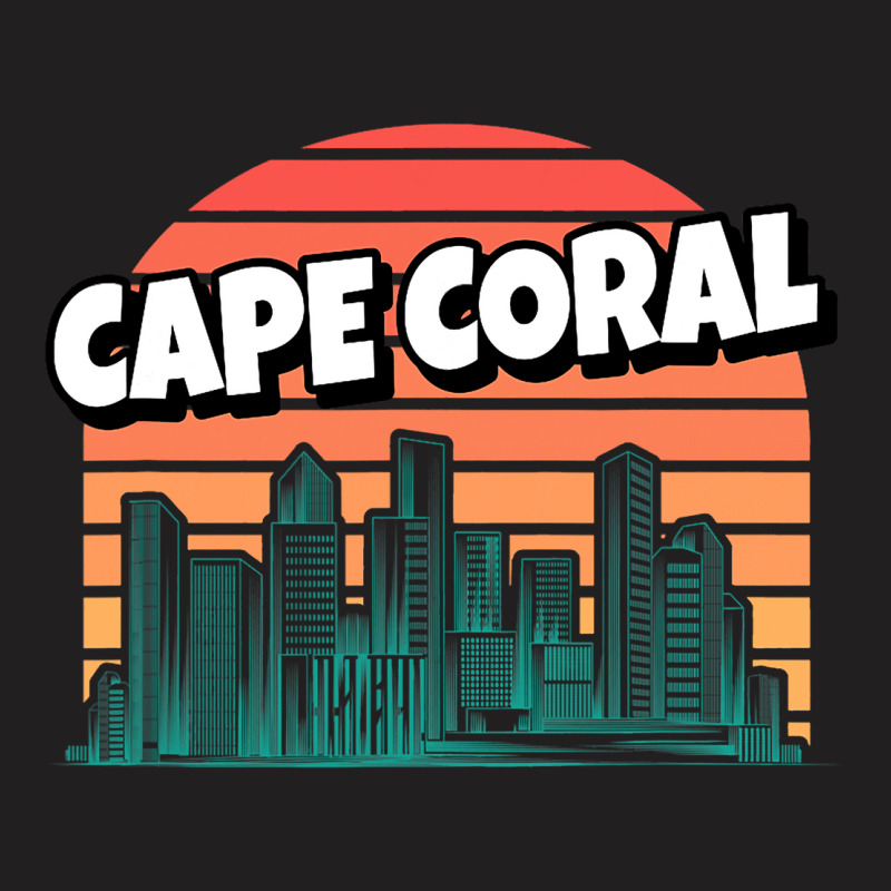 Cape Coral Retro Vintage Traveling Traveler T-shirt | Artistshot