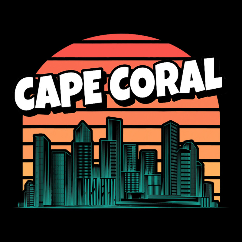 Cape Coral Retro Vintage Traveling Traveler V-neck Tee | Artistshot