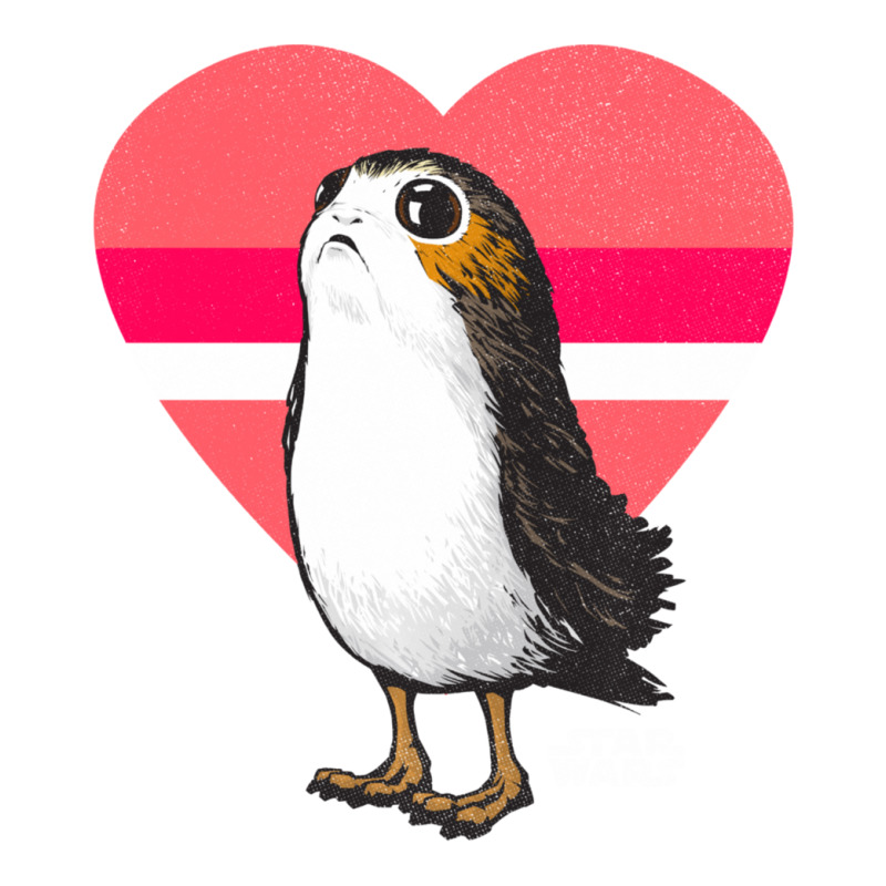 Trending Porg Big Love Heart Valentine's Day Raglan Crop Top by Estrada Link | Artistshot