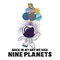 Back In My Day, We Had Nine Planets, Raglan Crop Top | Artistshot