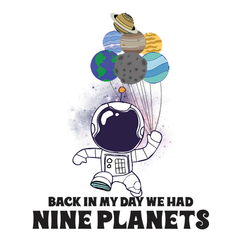 Back In My Day, We Had Nine Planets, Raglan Crop Top by Binzdodi | Artistshot