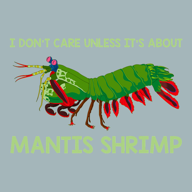 Crustacean I Dont Care Unless It’s About Mantis  Unisex Sherpa-lined Denim Jacket | Artistshot