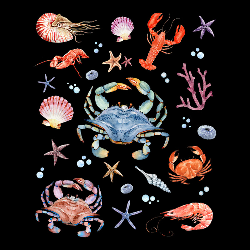 Crustaceancore Aesthetic Crustaceans Crab Lobster  V-neck Tee | Artistshot