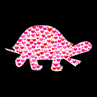 Cute Hearts Turtle Funny Animals Lover Valentines  Pocket T-shirt | Artistshot