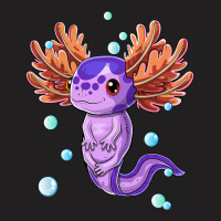 Cute Axolotl Salamander Bubble Girls Boys Kids T-shirt | Artistshot