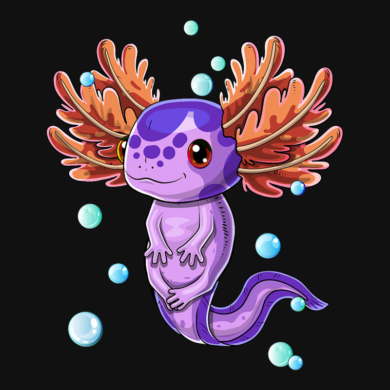 Cute Axolotl Salamander Bubble Girls Boys Kids Graphic T-shirt | Artistshot