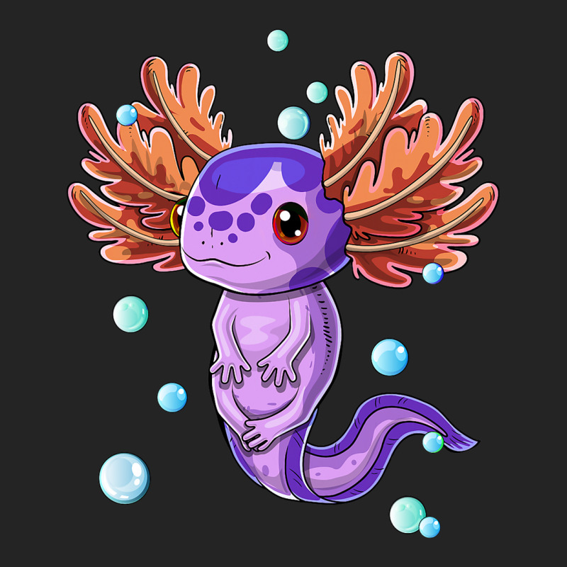 Cute Axolotl Salamander Bubble Girls Boys Kids 3/4 Sleeve Shirt | Artistshot