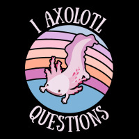 Cute I Axolotl Questions Funny Mexican Salamander Men's Long Sleeve Pajama Set | Artistshot