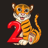 Birthday Tiger 2 Year Old Tank Top | Artistshot