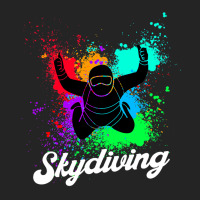 Color Splash Skydiving 3/4 Sleeve Shirt | Artistshot