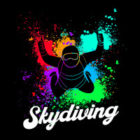 Color Splash Skydiving Zipper Hoodie | Artistshot